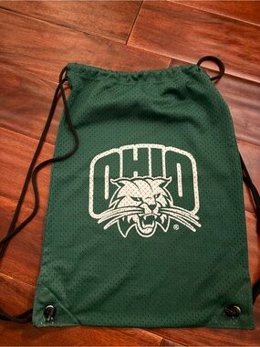Green Ohio Drawstring Sports Sack Pack